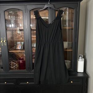 SHEIN Elegant Black Mini Dress